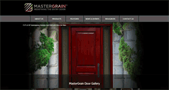 Desktop Screenshot of mastergrain.com