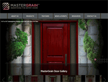 Tablet Screenshot of mastergrain.com